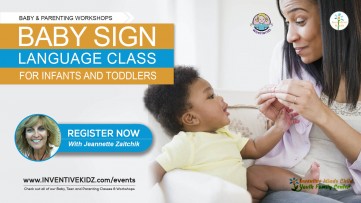 Baby Sign Language Class for Infants & Toddlers (July 28)